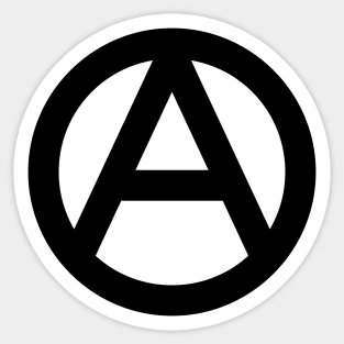 Anarchy Symbol| Peter Kropotkin| Bread| Political| Sticker